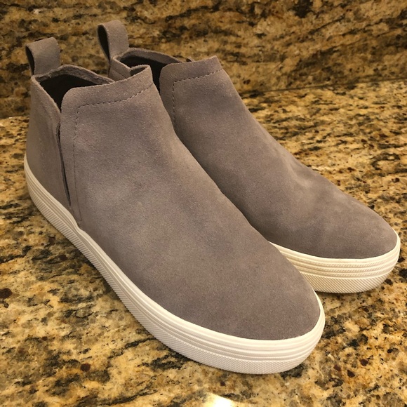 Dolce Vita Shoes - Dolce Vita Grey Suede High Top Size 8